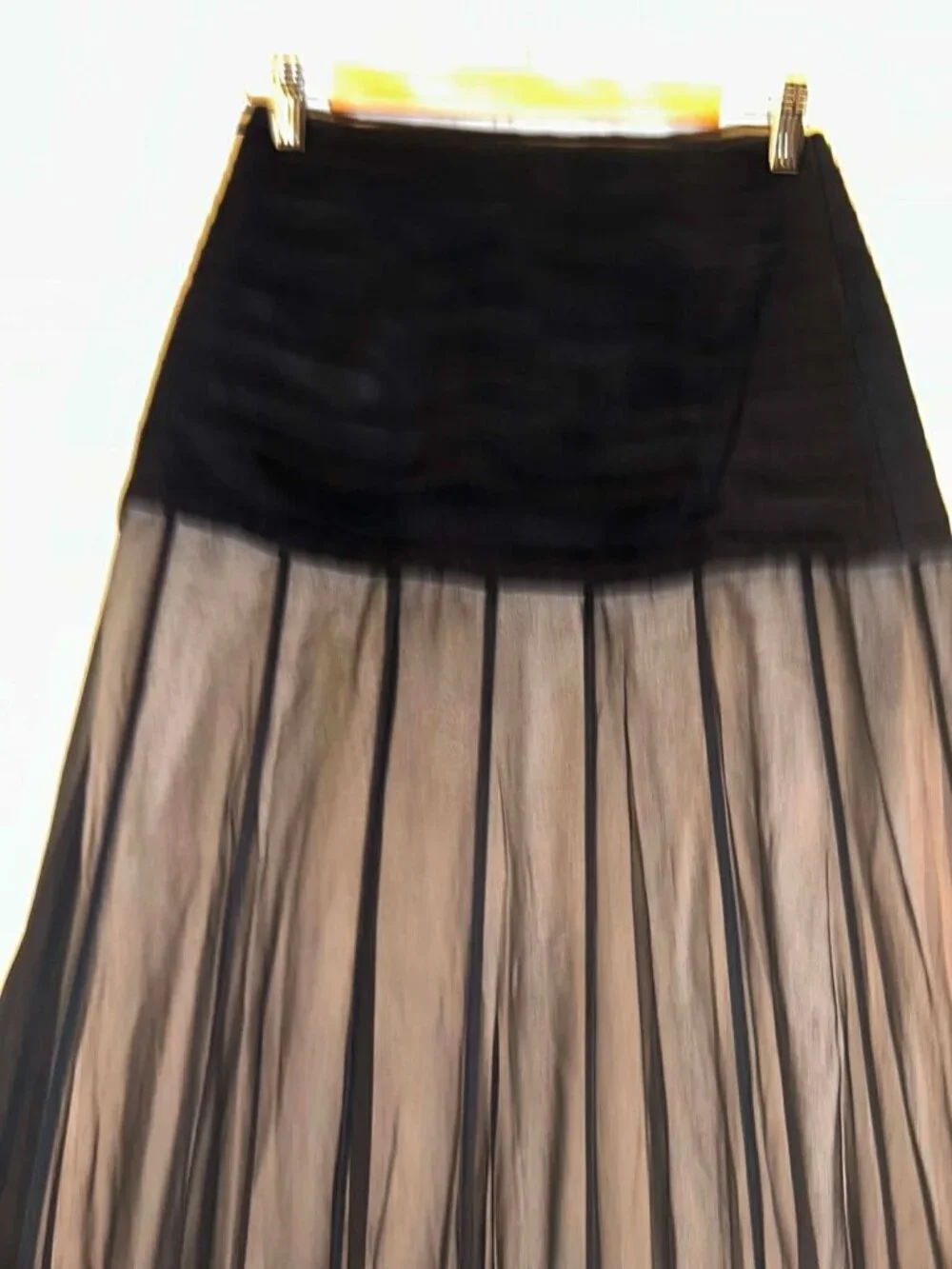 NWT $1850 Zimmermann Silk Illustration Flounce Skirt Black Size US 4